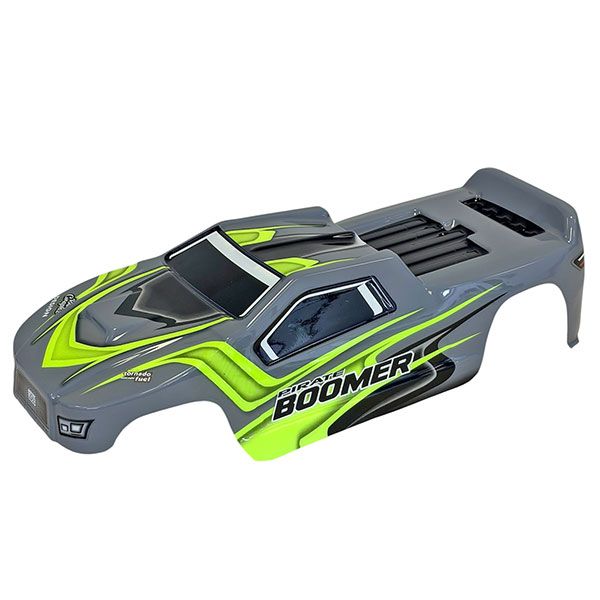 T2M carrosserie pour Pirate Boomer jaune et grise