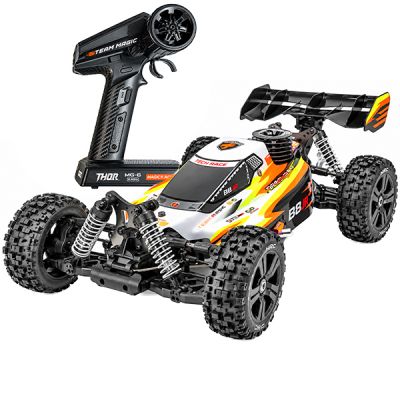 Team Magic B8JR Buggy RC 1/8 thermique jaune � TM560014