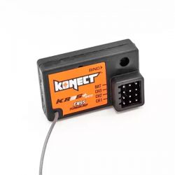 Télécommande Konect KT3S plus 2 voies à volant avec récepteur KN-KT3S-NEO/SET