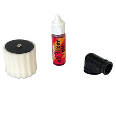 Tornado Kit de filtre � air oval + huile pour voiture rc 1/8