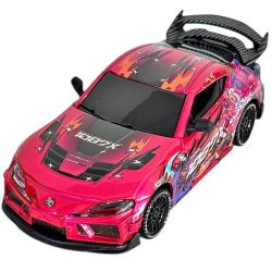 Toyota Supra Drift 4WD 1/43 RTR 1087X rose � Absima 10041