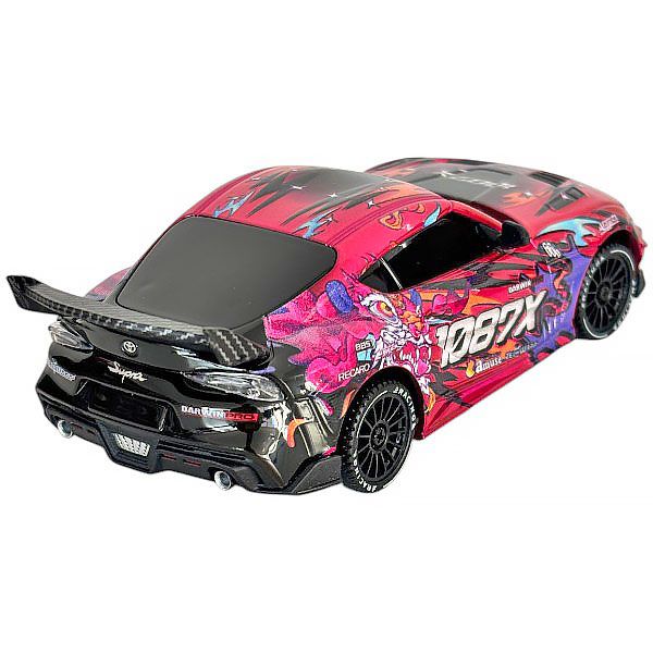 Toyota Supra Drift 4WD 1/43 RTR 1087X rose � Absima 10041