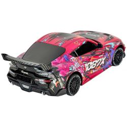 Toyota Supra Drift 4WD 1/43 RTR 1087X rose � Absima 10041