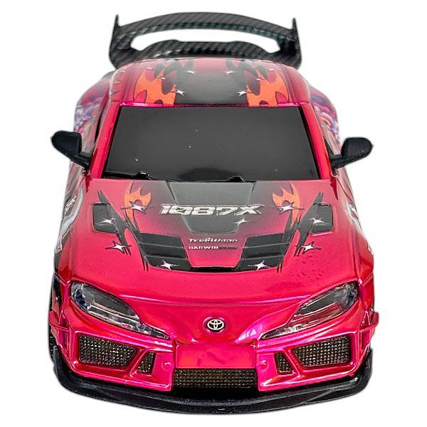 Toyota Supra Drift 4WD 1/43 RTR 1087X rose � Absima 10041