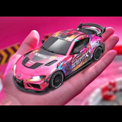 Toyota Supra Drift 4WD 1/43 RTR 1087X rose � Absima 10041
