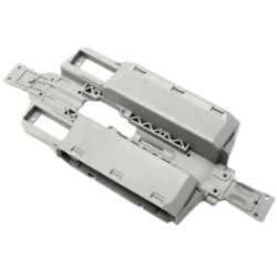 Traxxas ch&acirc;ssis plastique pour E-Revo 1/16 7022