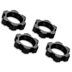 Traxxas Ecrous de roues alu noir 17mm 778A