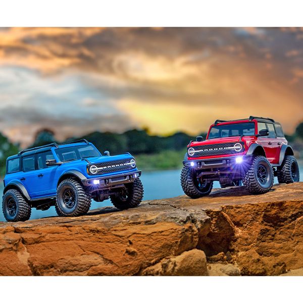 Pneus en caoutchouc pneus de voiture télécommandés 4 pièces 1.0 pouces de  remplacement pour Traxxas TRX4-M Defender Bronco – acheter aux petits prix