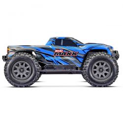 Traxxas Mini Maxx  4WD BL-2S Monster Truck Bleu 107154-1-BLUE