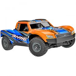 Traxxas Mini Slash 4WD BL-2S Brushless Short course carrosserie orange