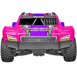 Traxxas Mini Slash 4WD BL-2S Brushless Short course carrosserie rose 108164-1-PINK