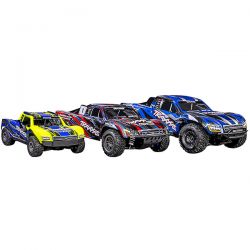 Traxxas Mini Slash 4WD BL-2S Brushless Short course carrosserie rose 108164-1-PINK