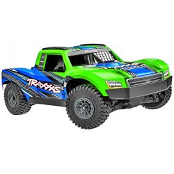 Traxxas Mini Slash 4WD BL-2S Brushless Short course carrosserie verte