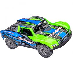 Traxxas Mini Slash 4WD BL-2S Brushless Short course carrosserie verte