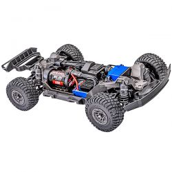 Traxxas Mini Slash 4WD BL-2S Short course Truck brushless carrosserie jaune 108164-1-YLW