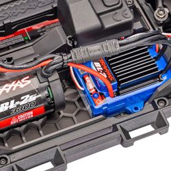 Traxxas Mini Slash 4WD BL-2S Short course Truck brushless carrosserie jaune 108164-1-YLW