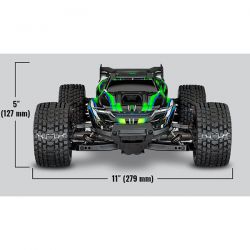 Traxxas Mini XRT 3S Brushless 4WD carrosserie orange 108076-1