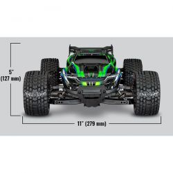 Traxxas Mini XRT 3S Brushless 4WD carrosserie orange 108076-1