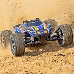 Traxxas Rustler HD VXL 1/10 4WD brushless carrosserie orange 