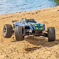 Traxxas Rustler HD VXL 1/10 4WD brushless carrosserie verte 67376-4-GRN