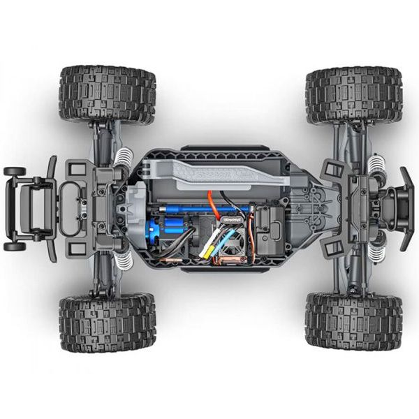 Traxxas Rustler VX3 HD Stadium Truck RC 4WD 1/10 Brushless rouge � 67464-4-RED