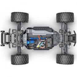 Traxxas Rustler VX3 HD Stadium Truck RC 4WD 1/10 Brushless rouge � 67464-4-RED