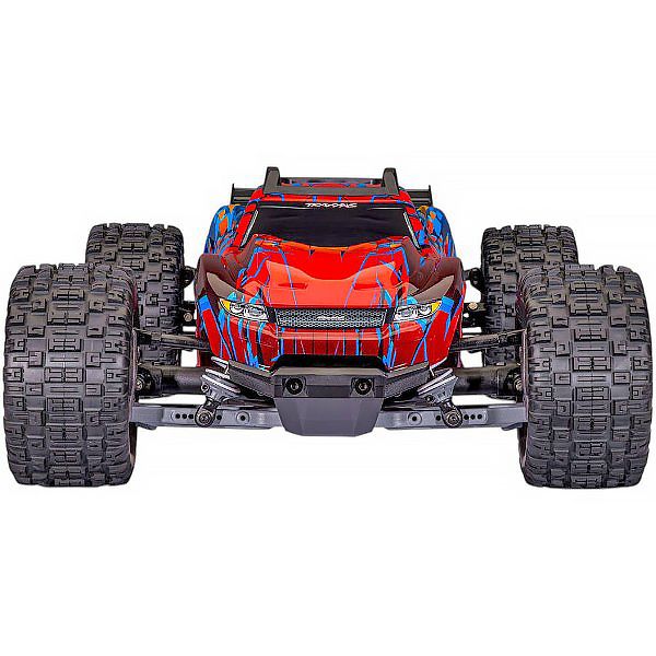 Traxxas Rustler VX3 HD Stadium Truck RC 4WD 1/10 Brushless rouge � 67464-4-RED