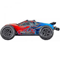 Traxxas Rustler VX3 HD Stadium Truck RC 4WD 1/10 Brushless rouge � 67464-4-RED