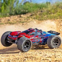 Traxxas Rustler VX3 HD Stadium Truck RC 4WD 1/10 Brushless rouge � 67464-4-RED