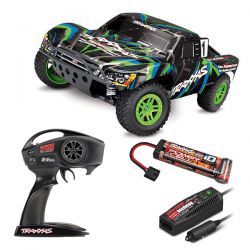 Traxxas Slash 1/10 4WD moteur standard carrosserie verte
