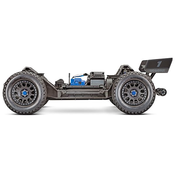 Traxxas Voiture Télécommandée Sledge 4WD 1/8 Electric Monster Argenté