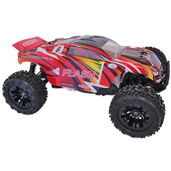 MHD Flash pack eco buggy 1/10 thermique jaune voiture de modelisme rc