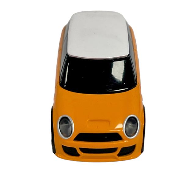 Mini voiture RC rally 1/76 ème orange