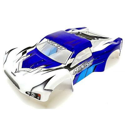 Veko carrosserie mini SC bleue pour voiture rc 1/24 VK1037-BL