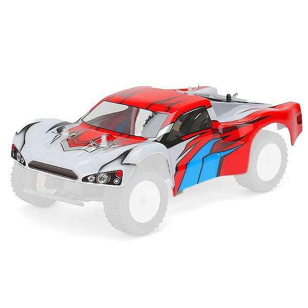 Veko carrosserie rouge pour mini SC 1/24 VK1037-RD