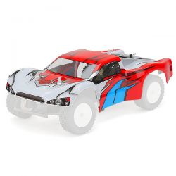 Veko carrosserie rouge pour mini SC 1/24 VK1037-RD