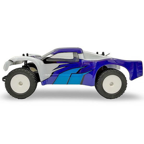 VEKO Mini SC 1/24 2X4 RTR Short Course RC carrosserie bleue VK0002BL