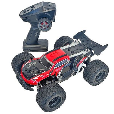 Vektor Fury MT18 Monster Truck RC 4x4 1/18 LED 30 km/h RTR Rouge