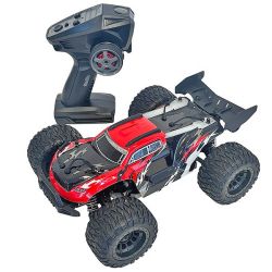 Vektor Fury MT18 Monster Truck RC 4x4 1/18 LED 30 km/h RTR Rouge