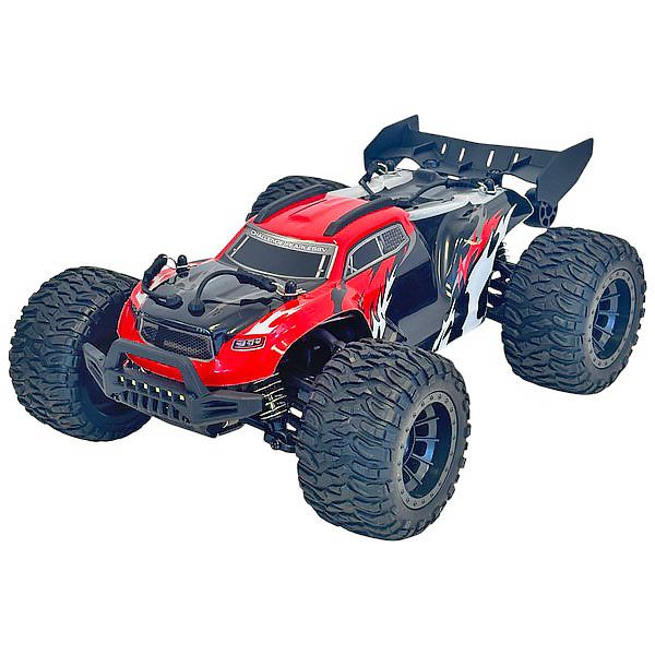 Vektor Fury MT18 Monster Truck RC 4x4 1/18 LED 30 km/h RTR Rouge