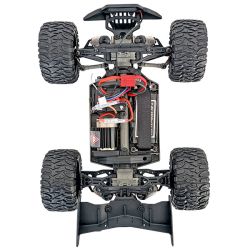 Vektor Fury MT18 Monster Truck RC 4x4 1/18 LED 30 km/h RTR Rouge