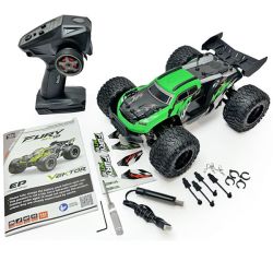 Vektor Fury MT18 Monster Truck RC 4x4 1/18 LED 30 km/h RTR Rouge