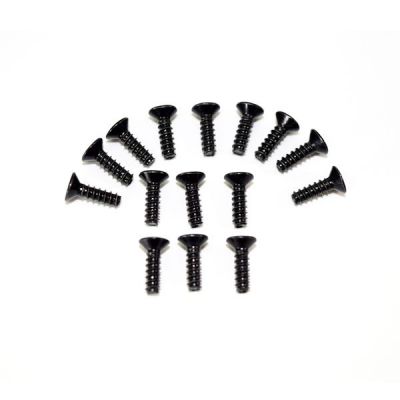 Vis cruciforme t�te frais�e m3x10 pour plastique