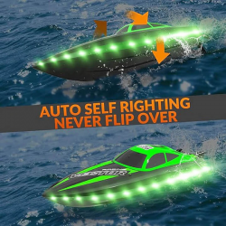 Volantex Lumen vert bateau télécommandé électrique 