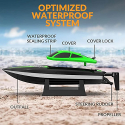 Volantex Lumen vert bateau télécommandé électrique 